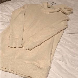 Aerie longline hoodie with pockets